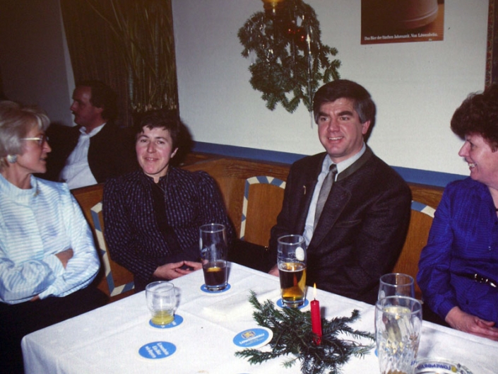 Weihnachtfeier 1987